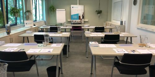 Corona opleiding opstelling Corona opleiding opstelling
